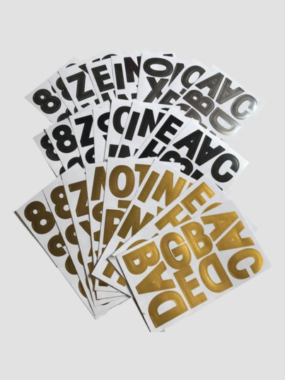 Letter Stickers