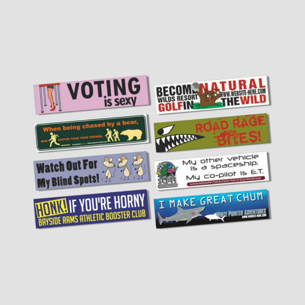 Magnetic Bumper Stickers